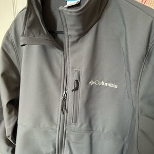 Columbia Charcoal Softshell Jacket
